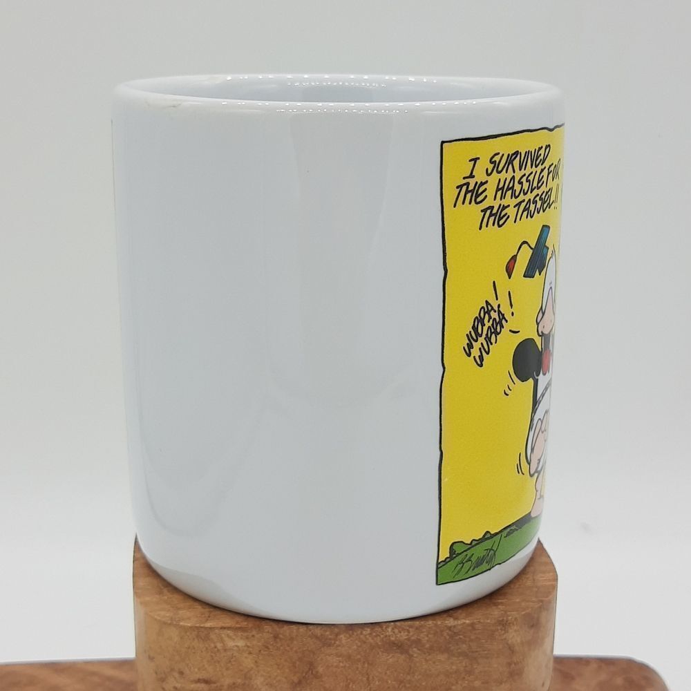 Penguin Opus n' Bill Graduation Wubba Wubba Ceramic Mug vintage - Picture 2 of 5